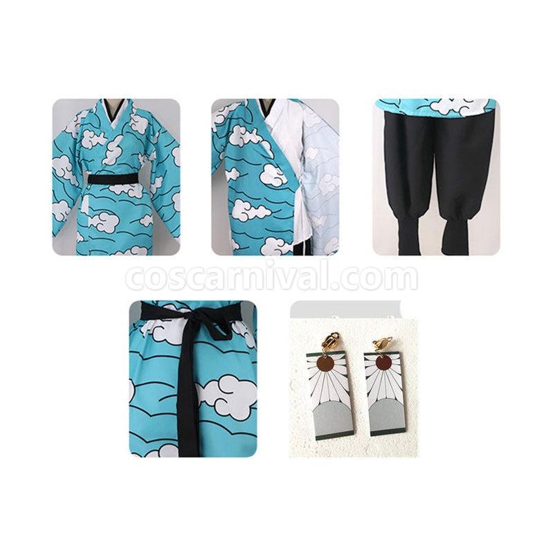 Demon Slayer Kimetsu no Yaiba Urokodaki Sakonji Cosplay Costumes coscarnival011115679
