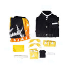 Demon Slayer Kimetsu no Yaiba Zenitsu Agatsuma Cosplay Costumes coscarnival01118607