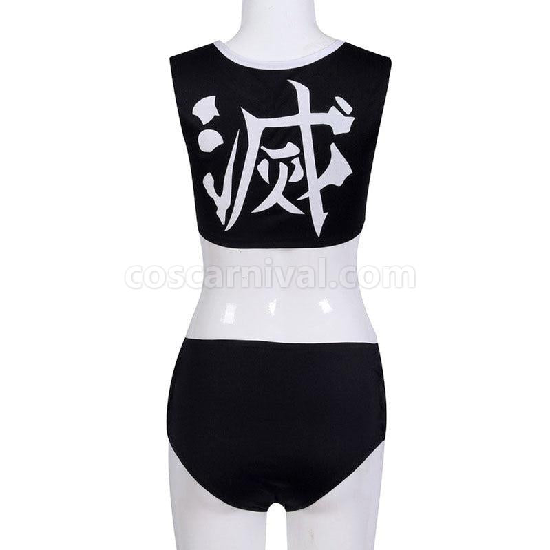 Demon Slayer Kimetsu no Yaiba Zenitsu Agatsuma Swimsuit Cosplay Costumes coscarnival011110534