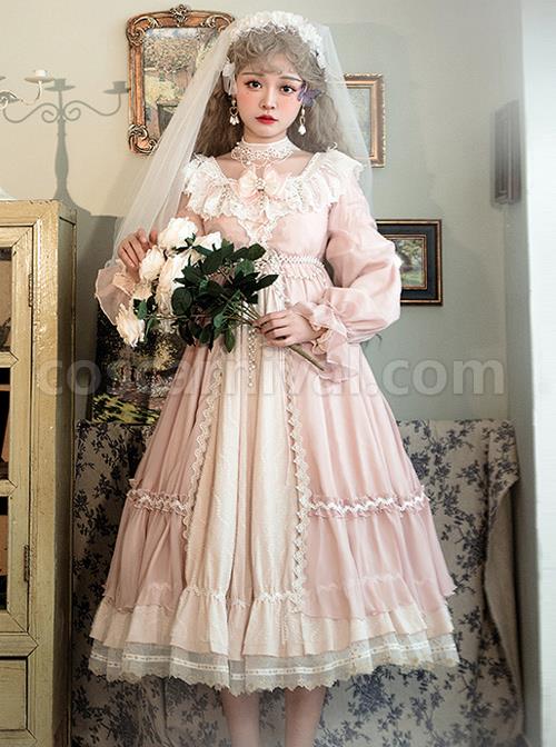 Diana-Series-Pink-OP-Elegant-Palace-Style-Classic-Lolita-Long-Sleeve-Long-Dress-coscarnival-4694