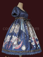 Distant-Bells-Series-OP-High-Waist-Classic-Lolita-Short-Sleeve-Dress-coscarnival-3030