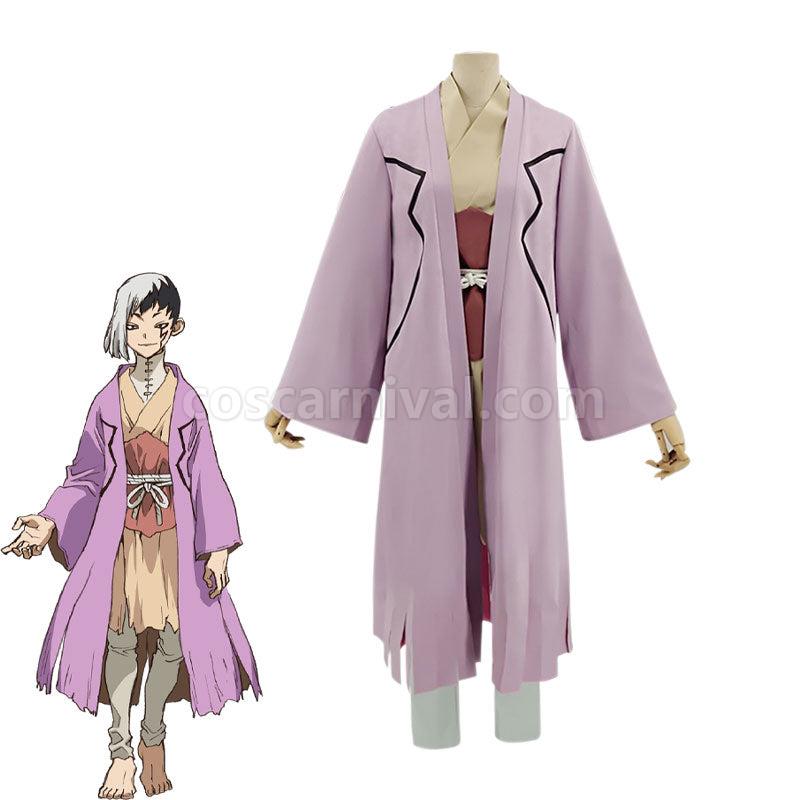 Dr. Stone Gen Asagiri Fullset Cosplay Costumes coscarnival01118491