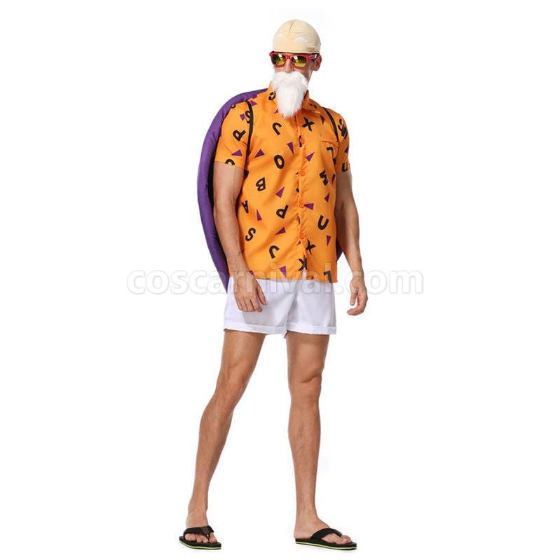 Dragon Ball Master Roshi Cosplay Costume coscarnival011114521