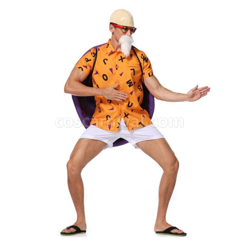 Dragon Ball Master Roshi Cosplay Costume coscarnival011114538