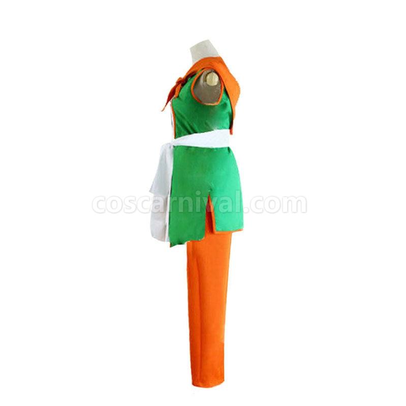 Dragon Ball Master Yamcha Combat Suit Cosplay Costume coscarnival011114485