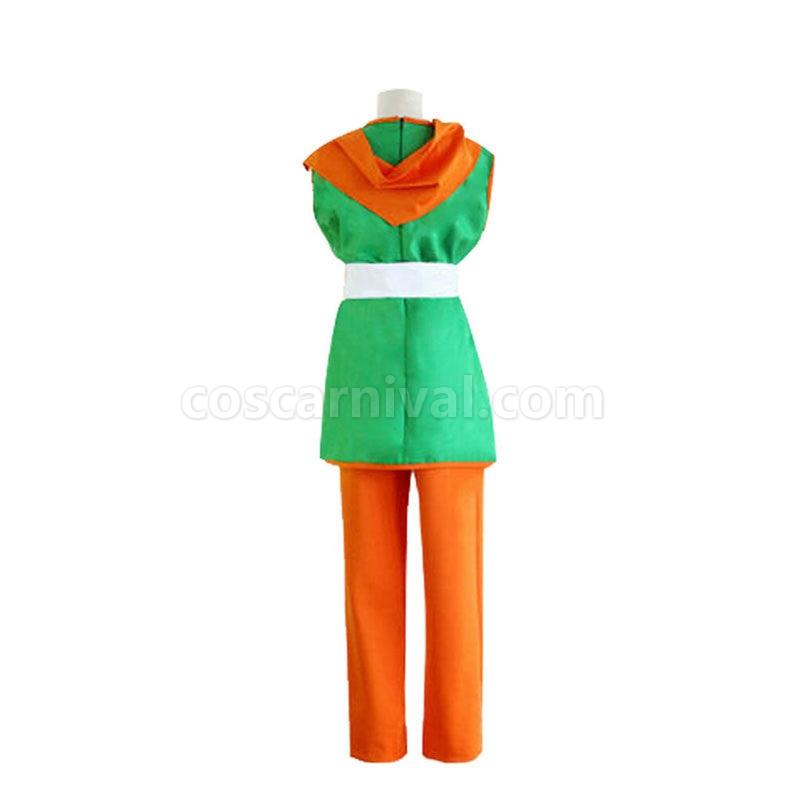 Dragon Ball Master Yamcha Combat Suit Cosplay Costume coscarnival011114496