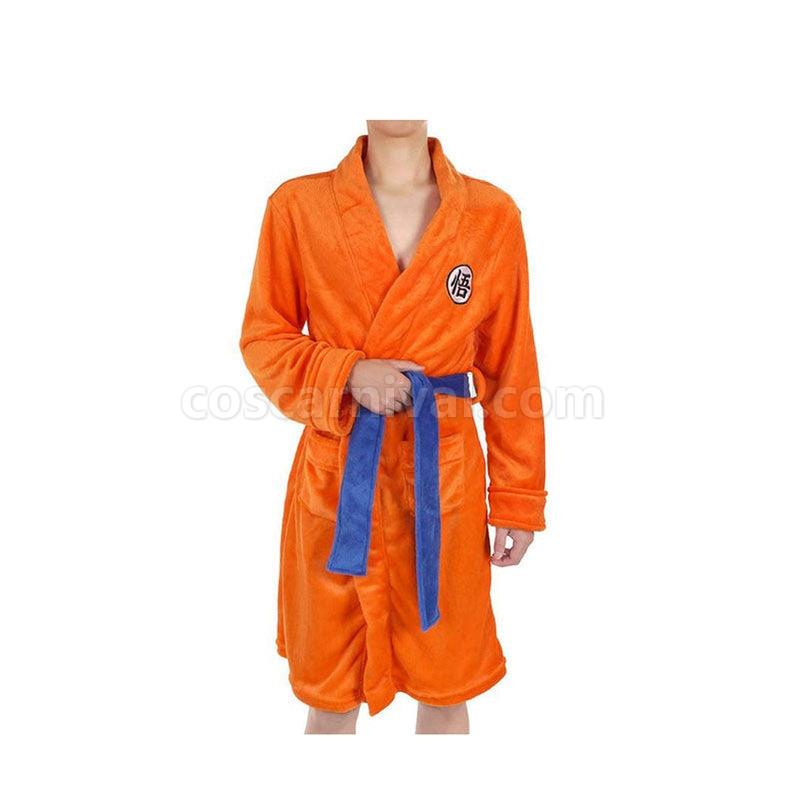 Dragon Ball Son Goku Bathrobe Cosplay Costume coscarnival011114468
