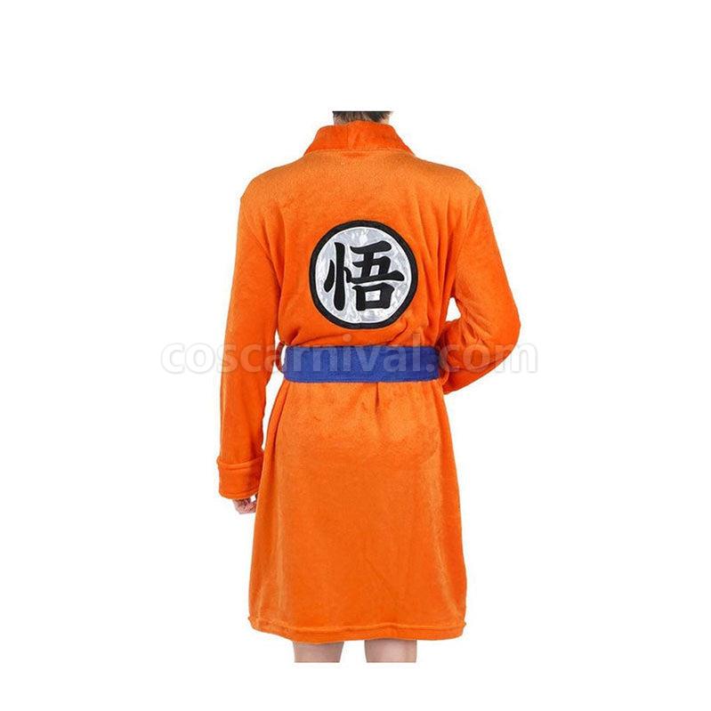 Dragon Ball Son Goku Bathrobe Cosplay Costume coscarnival011114483