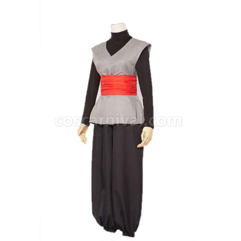 Dragon Ball Son Goku Black Combat Suit Cosplay Costume coscarnival011114512