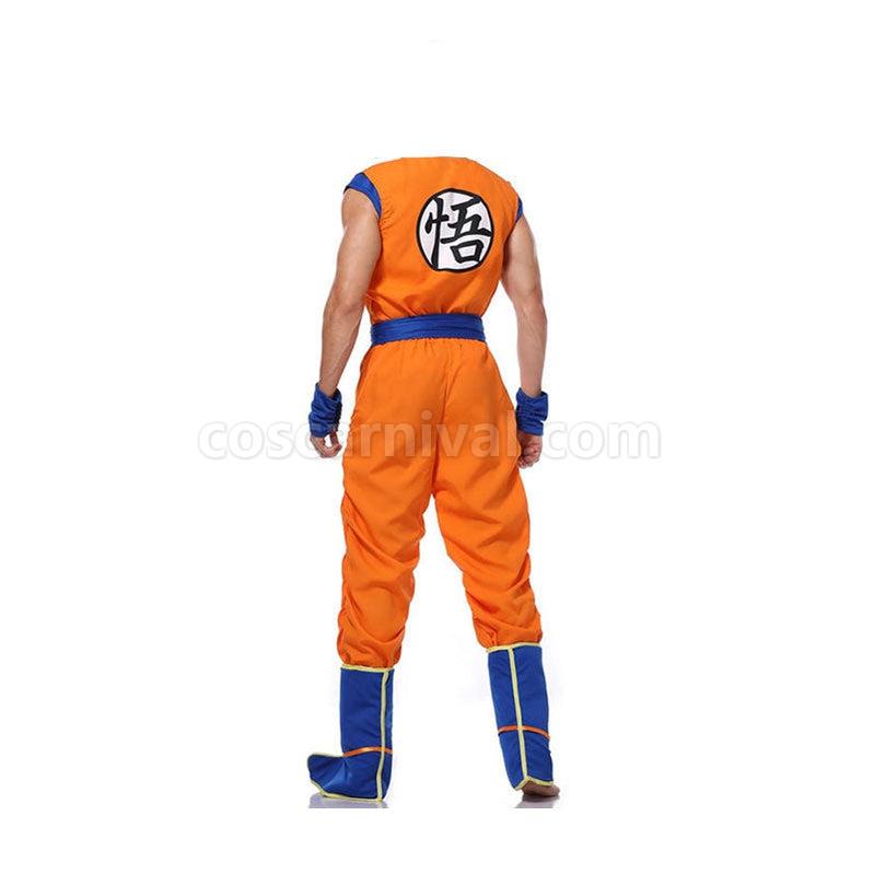 Dragon Ball Son Goku Combat Suit Cosplay Costume coscarnival011114501