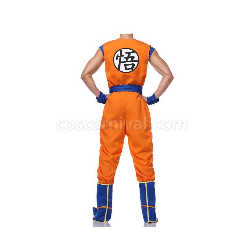 Dragon Ball Son Goku Combat Suit Cosplay Costume coscarnival011114506