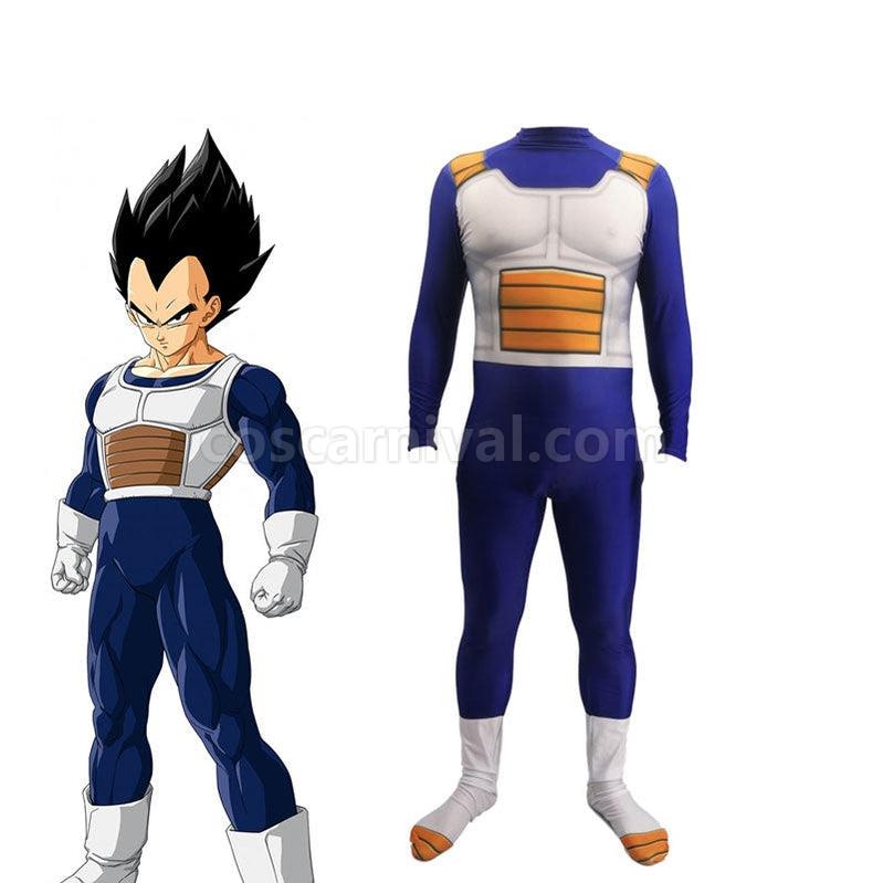 Dragon Ball Vegeta IV Combat Suit Cosplay Costume coscarnival011114498