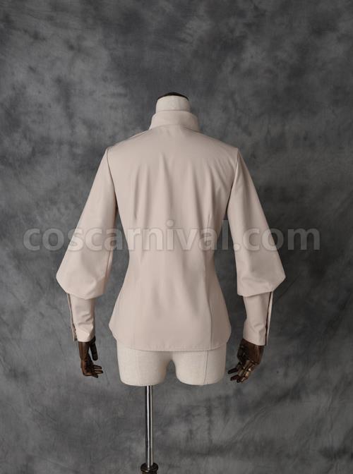 Drunk Dream Series Lapel Shirt Gothic Lolita Slim Sheep-leg Sleeves Blouses coscarnival