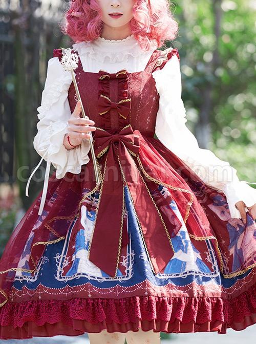 Earl-Cat-Lady-Series-JSK-Bowknot-Classic-Lolita-Sling-Dress-coscarnival-3012