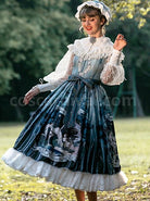 Echo-Voice-Series-SP-Waist-Bow-Tie-Back-Placket-Lace-Long-Sleeves-Cuff-Drawstring-V-Neck-Classic-Lolita-Dress-coscarnival-2983