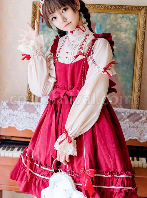 Elegant-Bowknot-Classic-Lolita-Long-Sleeve-Dress-coscarnival-1240