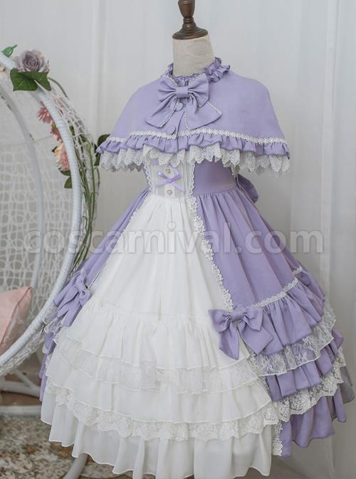 Elegant-Bowknot-Multi-storey-Classic-Lolita-Sleeveless-Dress-coscarnival-857