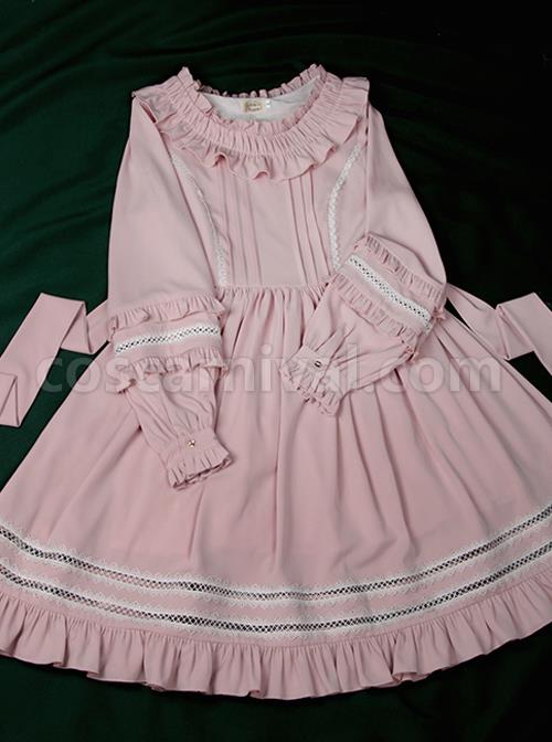 Elegant-Cute-Lace-Pure-Color-Ruffles-Classic-Lolita-Long-Sleeve-Dress-coscarnival-335