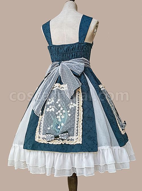 Elegant-Embroidered-Lace-Rose-Jacquard-Fabric-Ruffle-Hem-Classic-Lolita-Sleeveless-Dress-coscarnival-2990