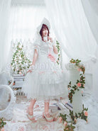 Elegant-Pink-Bowknot-White-Classic-Lolita-Wedding-Dress-coscarnival-3798