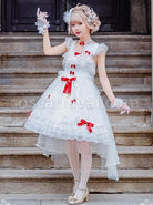 Elegant-Pure-White-Lace-Short-Style-Classic-Lolita-Sling-Wedding-Dress-coscarnival-2901