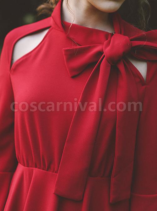 Elegant-Red-Horn-Sleeve-Butterfly-Collar-Classic-Lolita-Dress-coscarnival-1692