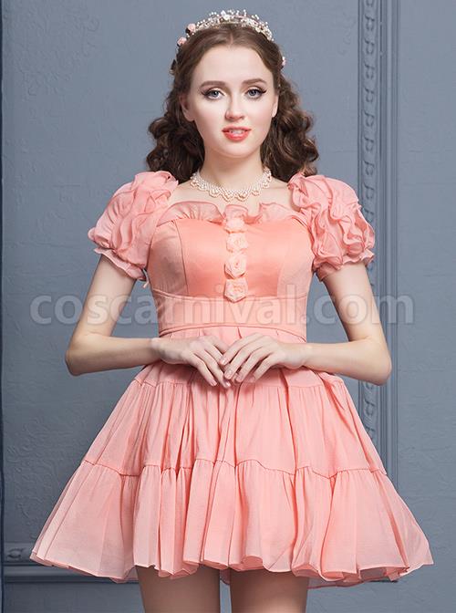Elegant-Retro-Ruffles-Classic-Lolita-Short-Sleeves-Dress-coscarnival-4647