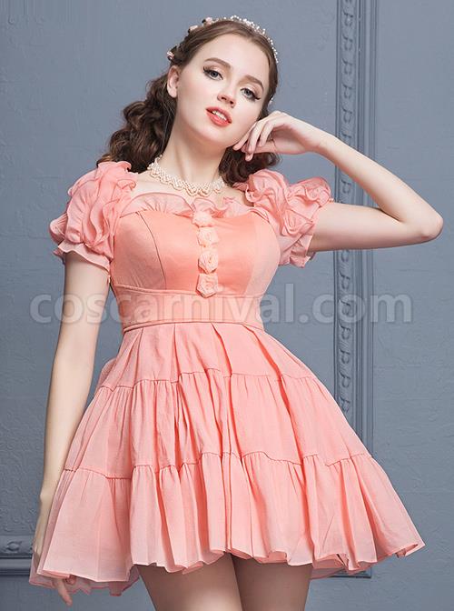 Elegant-Retro-Ruffles-Classic-Lolita-Short-Sleeves-Dress-coscarnival-4661