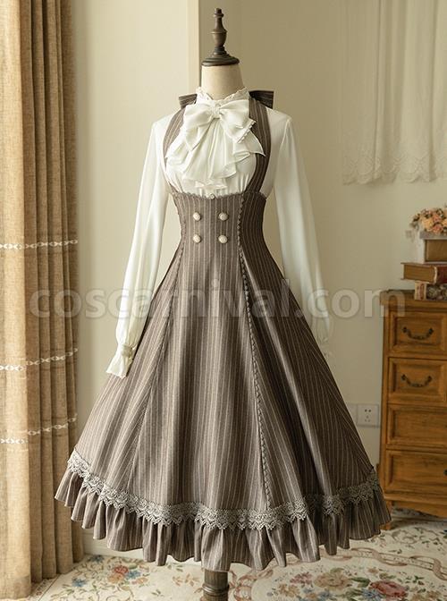 Elegant-Slim-Fit-Detachable-Halter-Large-Bow-Striped-Pocket-Two-Wear-Sling-Long-Sleeves-Classic-Lolita-Dress-coscarnival-955