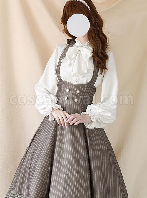 Elegant-Slim-Fit-Detachable-Halter-Large-Bow-Striped-Pocket-Two-Wear-Sling-Long-Sleeves-Classic-Lolita-Dress-coscarnival-985