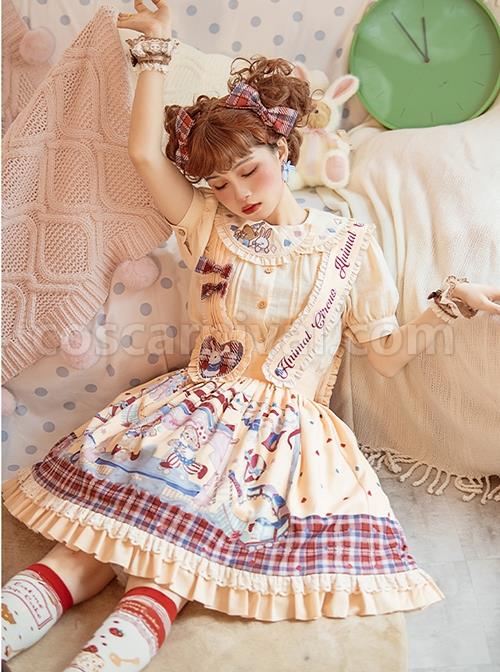 Embroidered-Doll-Collar-Short-Sleeve-Shirt-Plaid-Print-Decorative-Detachable-Shoulder-Strap-Sweet-Lolita-Shirt-Skirt-Set-coscarnival-1463.jpg
