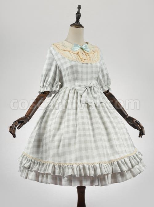 Embroidery-Doll-Collar-Plaid-Pattern-Ruffle-Hem-Sweet-Lolita-Short-Sleeve-Dress-coscarnival-1494.jpg