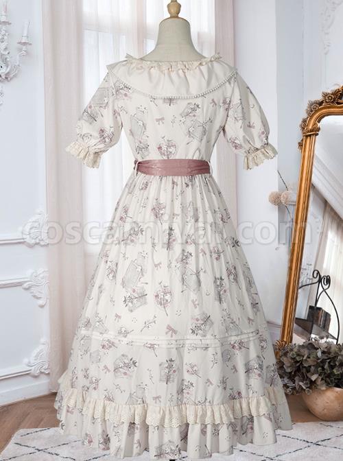 Everlasting-Love-Series-OP-Daily-Elegant-Flowers-Printing-Classic-Lolita-Short-Sleeve-Dress-coscarnival-1330