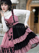 Exploding-Raspberry-Series-JSK-Autumn-Winter-Retro-Color-Matching-Sweet-Lolita-Sling-Dress-And-Top-Set-coscarnival-1151.jpg