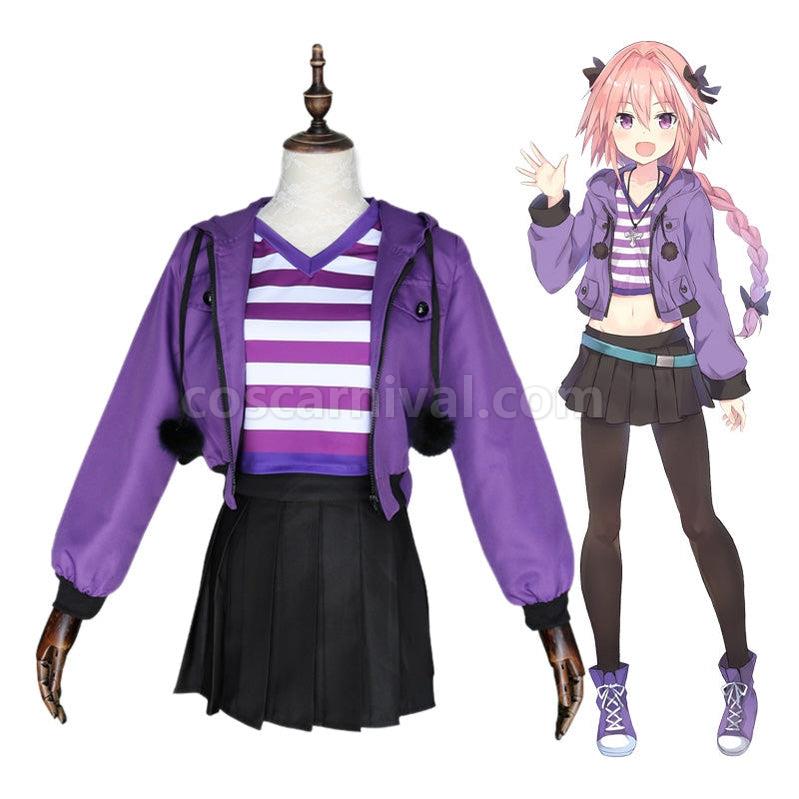 FGO Fate Apocrypha Rider Servant Astolfo Sports Uniform Cosplay Costume coscarnival011115033