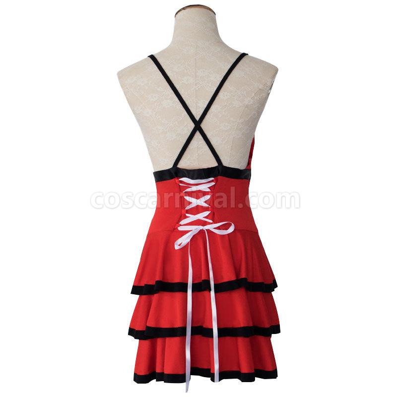 FGO Fate Grand Order Nero Red Swimming Dress Cosplay Costumes coscarnival01117230