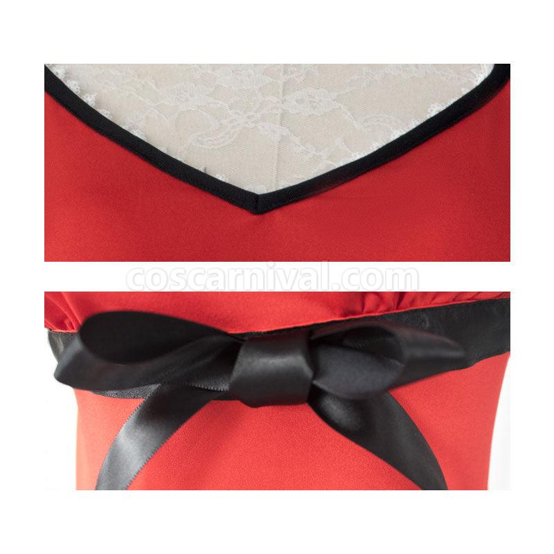 FGO Fate Grand Order Nero Red Swimming Dress Cosplay Costumes coscarnival01117241