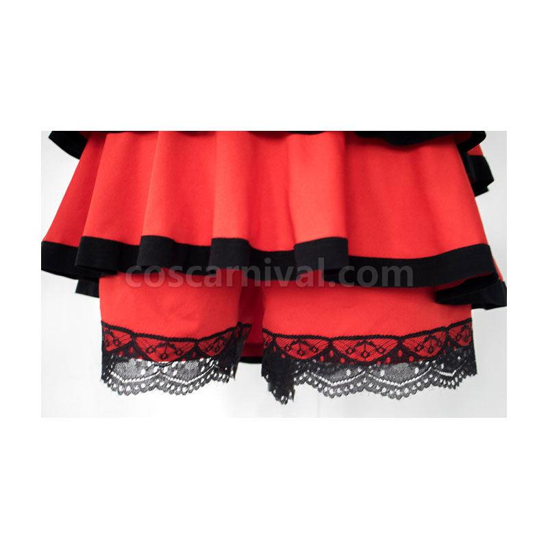FGO Fate Grand Order Nero Red Swimming Dress Cosplay Costumes coscarnival01117246