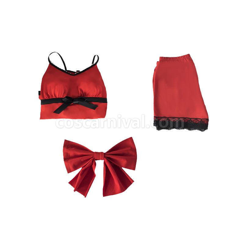 FGO Fate Grand Order Nero Red Swimming Dress Cosplay Costumes coscarnival01117261