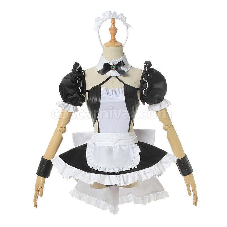 FGO Fate Grand Order Shuten douji Sexy Maid Dress Uniform Cosplay Costumes coscarnival011118198