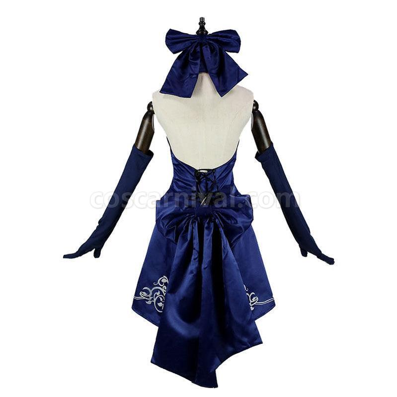 FGO Fate Zero Stay Night Saber Alter 2nd Ver Black Saber Cosplay Costumes coscarnival011118776
