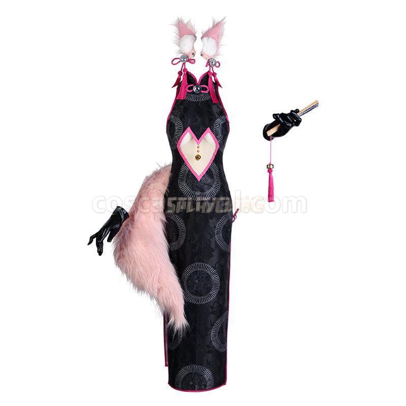 FGO FateGrand Order Tamamo no Mae Fox Secretary Cheongsam Full Sets Cosplay Costumes coscarnival011118923
