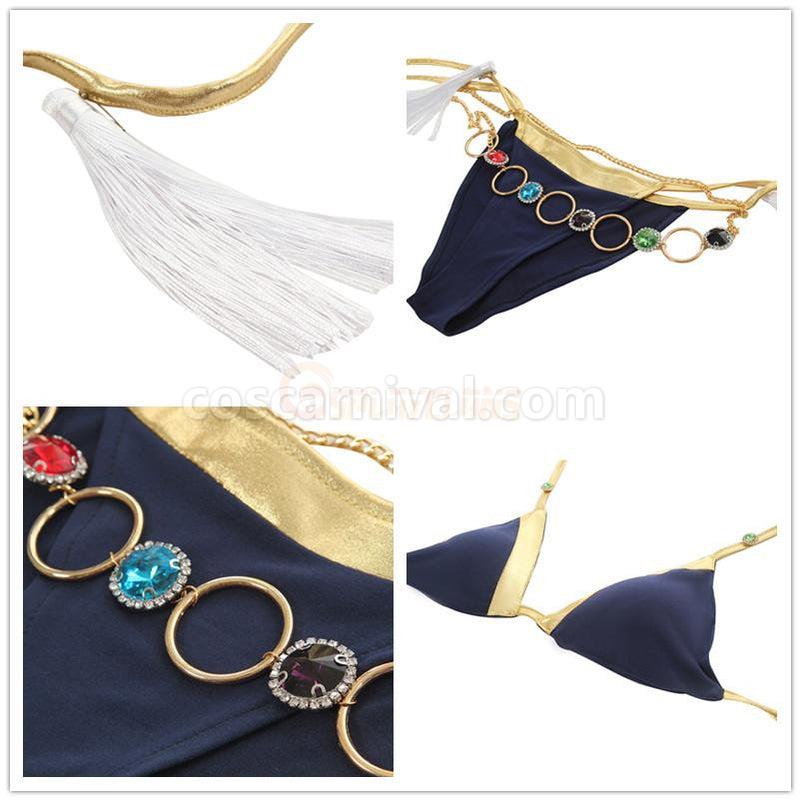 FGO FateGrand Order Tamamo no Mae Swimsuit Cosplay Costumes coscarnival011118978