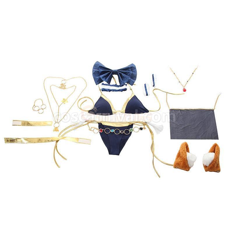 FGO FateGrand Order Tamamo no Mae Swimsuit Cosplay Costumes coscarnival011118994