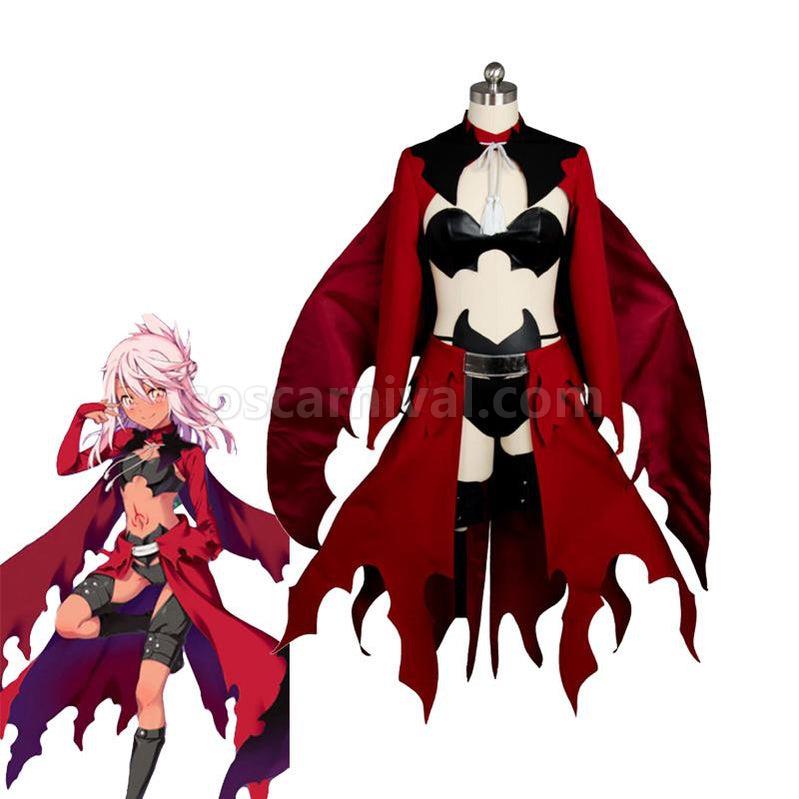 FGO FateKaleid Liner Prisma Illya 3rei Kuro Emiya Archer for women Halloween Cosplay Costumes coscarnival011118096