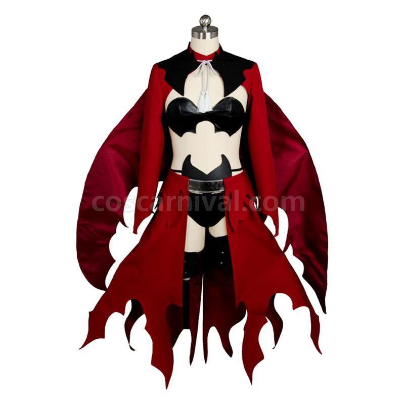 FGO FateKaleid Liner Prisma Illya 3rei Kuro Emiya Archer for women Halloween Cosplay Costumes coscarnival011118106