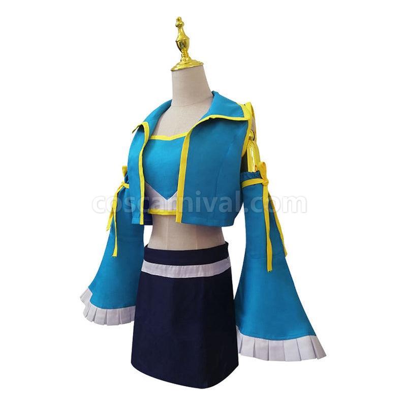 Fairy Tail Lucy Heartfilia Uniforms Cosplay Costume coscarnival011112643