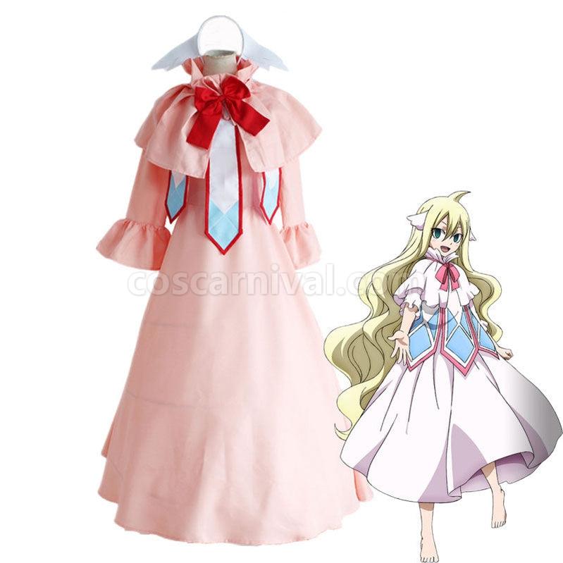 Fairy Tail Mavis Vermilion Cosplay Costume coscarnival011115718