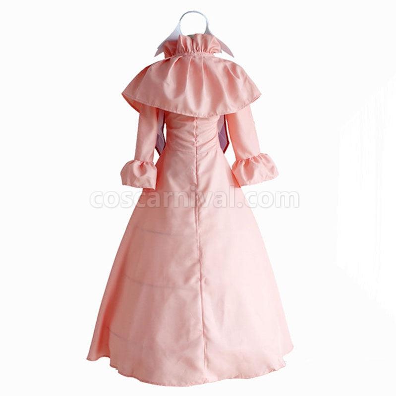 Fairy Tail Mavis Vermilion Cosplay Costume coscarnival011115746