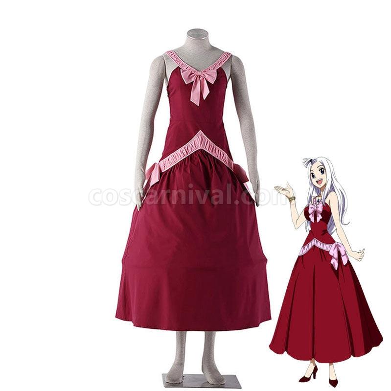 Fairy Tail Mirajane Strauss Cosplay Costume coscarnival011115603